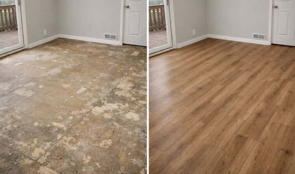 Flooring service example